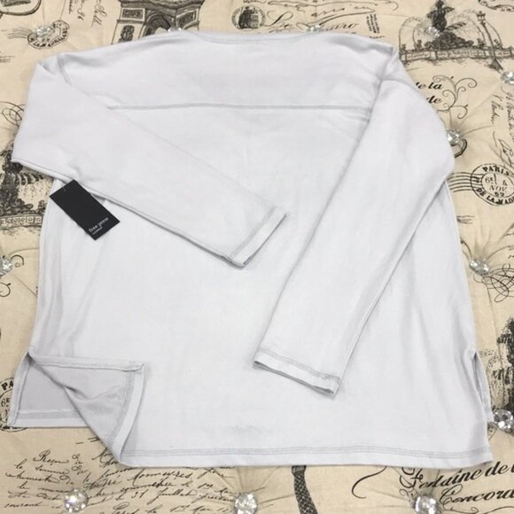 Free Press Grey Llama Lounge Top - Picture 3 of 5